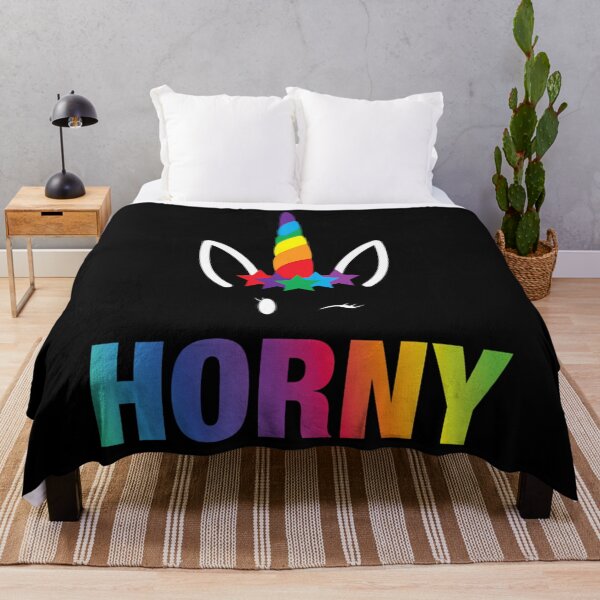 Item preview, LGBT Pride Gay Community Unicorn Rainbow horn Funny designed and sold by mezejaxymv.