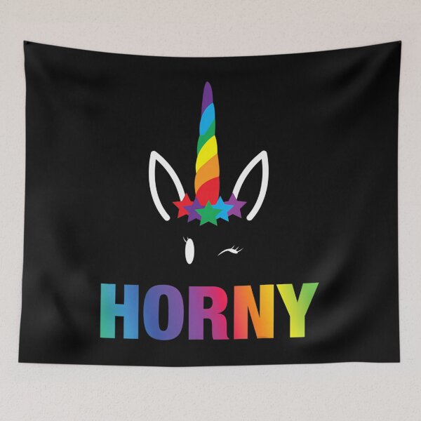 Item preview, LGBT Pride 	 Gay Community Unicorn Rainbow horn Funny	 designed and sold by mezejaxymv.