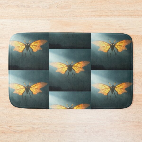 Item preview, The Mothman cryptid painting designed and sold by Vintage Designs +.