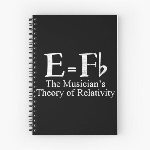 Item preview, Funny Musician's E Equals F Flat Theory Of Relativity Joke 		 designed and sold by vereliazizliu.