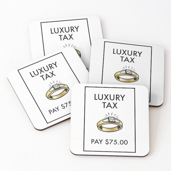 Item preview, Monopoly Board Game Luxury Tax Pay $75 Classic 		 designed and sold by lkhirwbrm.