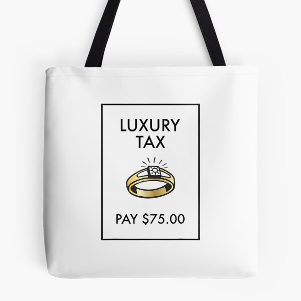 Item preview, Monopoly Board Game Luxury Tax Pay $75 Classic 		 designed and sold by lkhirwbrm.
