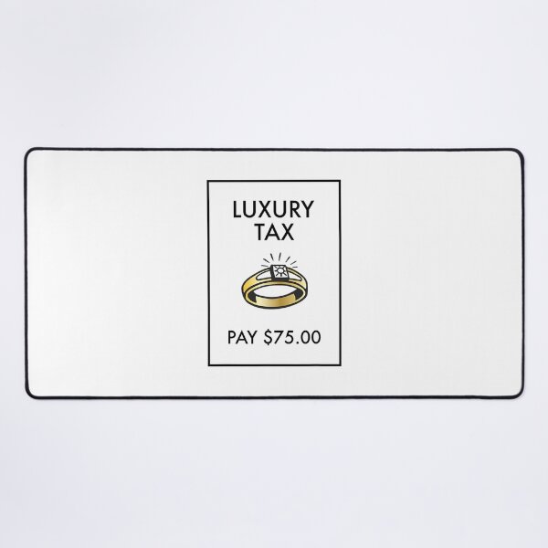 Item preview, Monopoly Board Game Luxury Tax Pay $75 Classic 		 designed and sold by lkhirwbrm.