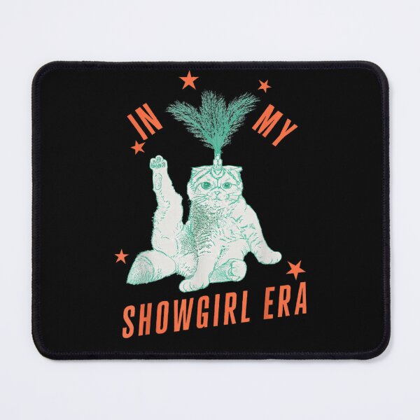 Item preview, Funny Cat In Showgirl Costume Retro Humor Showgirl Era T-Shirt designed and sold by HarinDonreka.