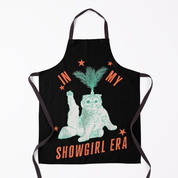 Item preview, Funny Cat In Showgirl Costume Retro Humor Showgirl Era T-Shirt designed and sold by HarinDonreka.