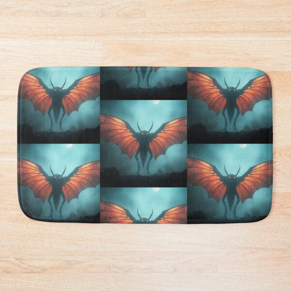 Item preview, e Mothman cryptid painting designed and sold by Vintage Designs +.
