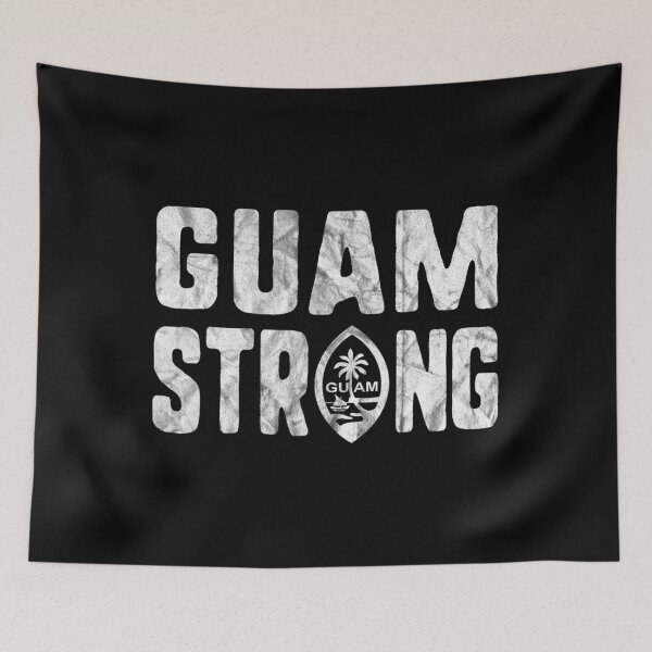 Item preview, Guam Strong Guam Seal 	 White Vintage1	 designed and sold by imolauzawaq.