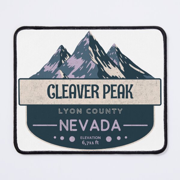 Item preview, Cleaver Peak, Lyon County, Nevada, Mountain Design designed and sold by Wanderful-roads.