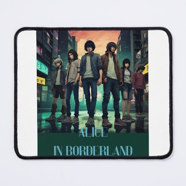 Item preview, Alice in Borderland Cast Group T-Shirt – Anime Survival Game Art | Ryōhei Arisu & Team | Cyberpunk Streetwear for Fans designed and sold by SassyArtist9006.