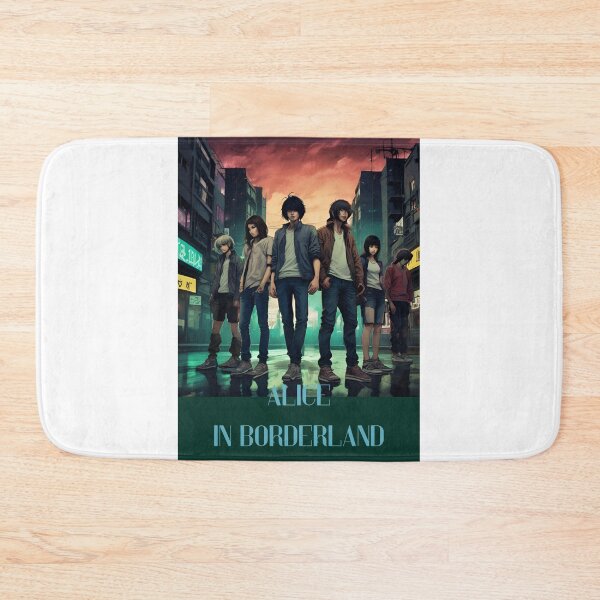 Item preview, Alice in Borderland Cast Group T-Shirt – Anime Survival Game Art | Ryōhei Arisu & Team | Cyberpunk Streetwear for Fans designed and sold by SassyArtist9006.