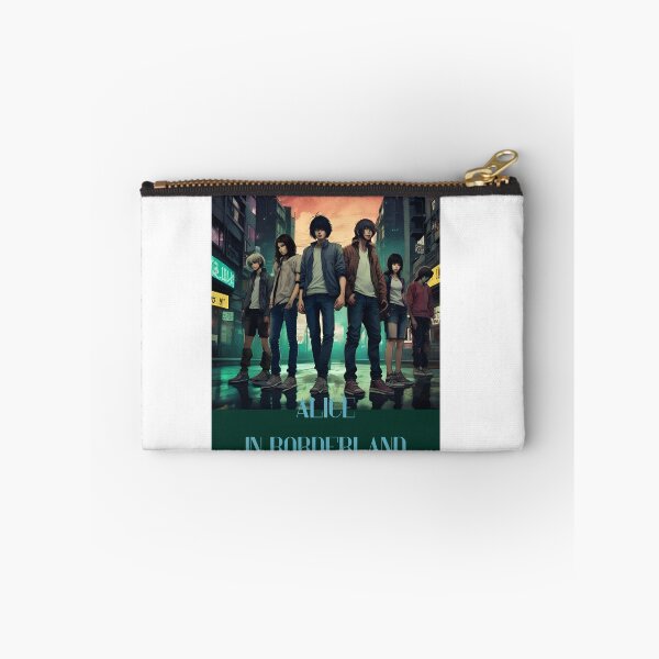 Item preview, Alice in Borderland Cast Group T-Shirt – Anime Survival Game Art | Ryōhei Arisu & Team | Cyberpunk Streetwear for Fans designed and sold by SassyArtist9006.