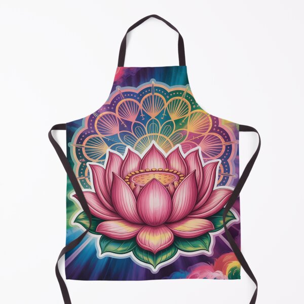 Item preview, Мandala with a luminous  lotus blossom. designed and sold by Lilashakti ⭐️ ⭐️ ⭐️ ⭐️ ⭐️.
