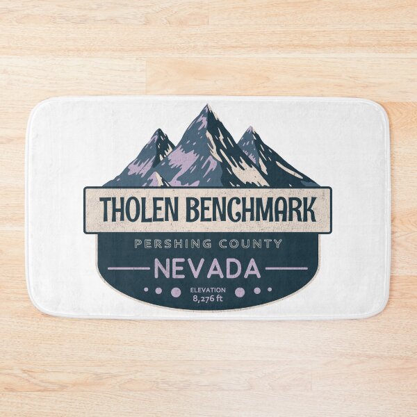 Item preview, Tholen Benchmark, Pershing County, Nevada, Mountain Design designed and sold by Wanderful-roads.