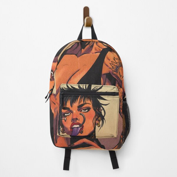 Item preview, Post apocalyptic punk girls illustration art designed and sold by Vintage Designs +.