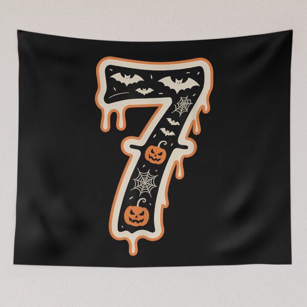 Item preview, Six Seven Meme 6 7 Halloween Costume Number 7 T-Shirt designed and sold by LakenDraphil.