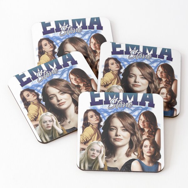 Item preview, Emma Stone Blue Collage designed and sold by LloydWMalbrough.