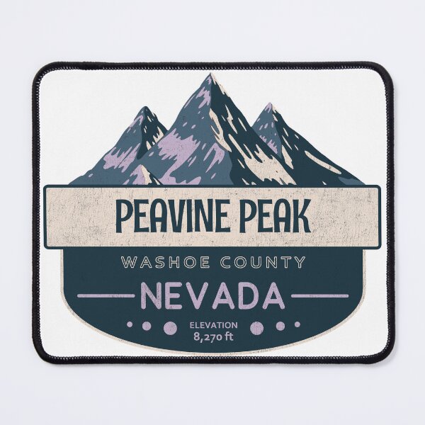 Item preview, Peavine Peak, Washoe County, Nevada, Mountain Design designed and sold by Wanderful-roads.