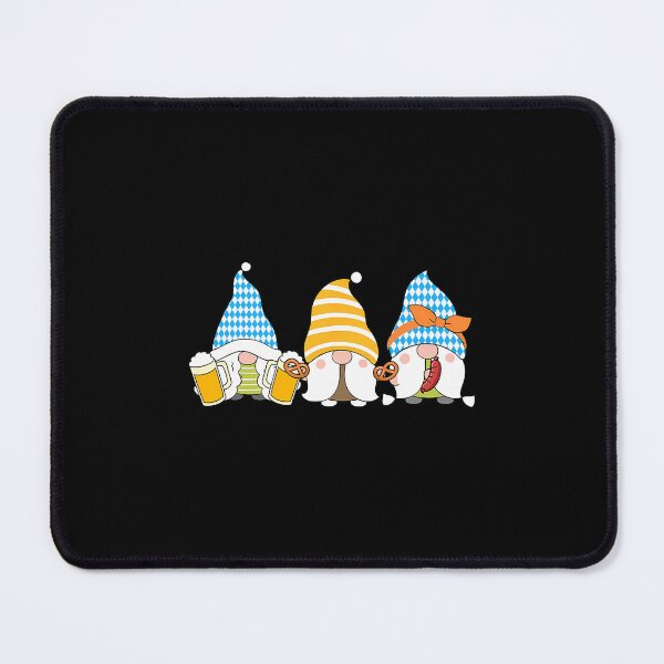 Item preview, Gnomes Eating Oktoberfest Prfetzel Sausage Bratwurst German 		 designed and sold by lobbestutalak.