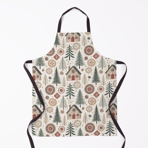 Item preview, Cottage & Pine Scene designed and sold by Shuga-Design.