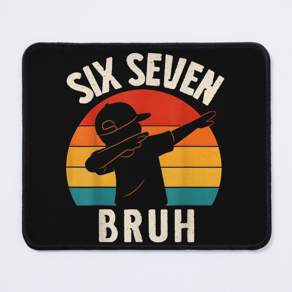 Item preview, 6 7 Meme Numbers Dabbing Six Seven Bruh Funny Boys Kids T-Shirt designed and sold by LakenDraphil.