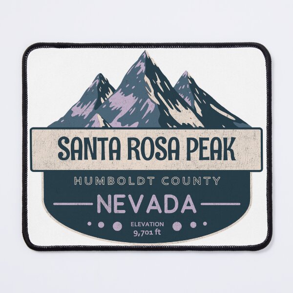 Item preview, Santa Rosa Peak, Humboldt County, Nevada, Mountain Design designed and sold by Wanderful-roads.