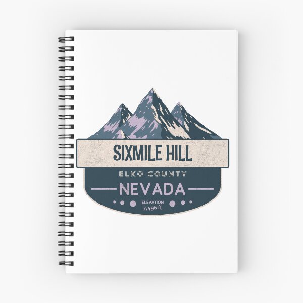Item preview, Sixmile Hill, Elko County, Nevada, Mountain Design designed and sold by Wanderful-roads.