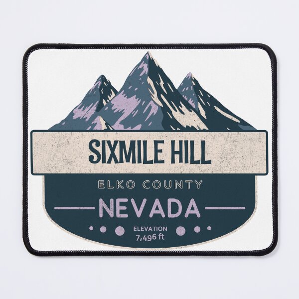 Item preview, Sixmile Hill, Elko County, Nevada, Mountain Design designed and sold by Wanderful-roads.