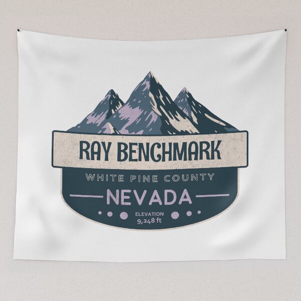 Item preview, Ray Benchmark, White Pine County, Nevada, Mountain Design designed and sold by Wanderful-roads.