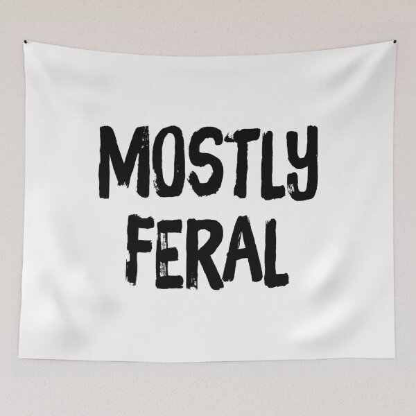 Item preview, Mostly Feral Person 		 designed and sold by lkhirwbrm.