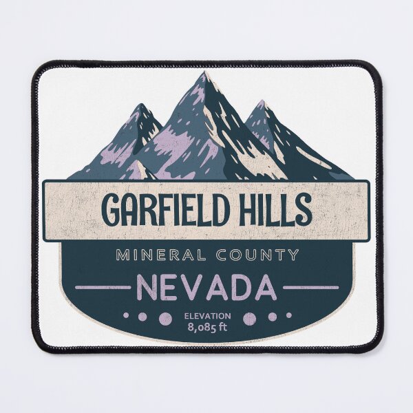 Item preview, Garfield Hills, Mineral County, Nevada, Mountain Design designed and sold by Wanderful-roads.