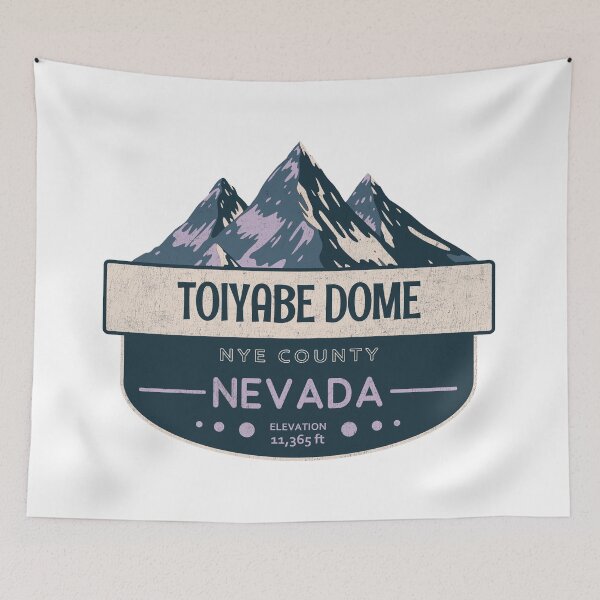 Item preview, Toiyabe Dome, Nye County, Nevada, Mountain Design designed and sold by Wanderful-roads.