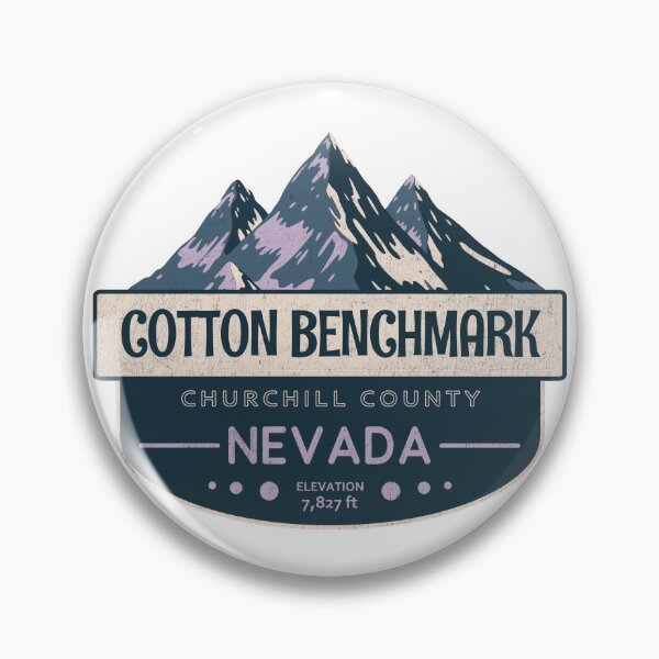 Artikelvorschau, Cotton Benchmark, Churchill County, Nevada, Bergdesign entworfen und verkauft von Wanderful-roads.