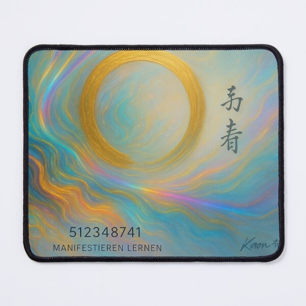 Item preview, 512348741 – Learn to Manifest | Grabovoi Code for Creative Creation | Spiritual Art for Conscious Manifestors designed and sold by Zenlines by Ralf Gradl.