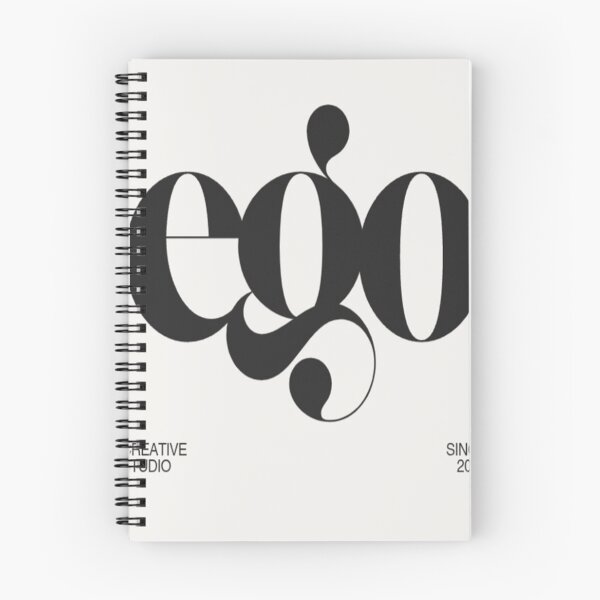 Item preview, Abstract EGO Typography Art | Creative Studio Minimalist Logo designed and sold by GenZFashion000.