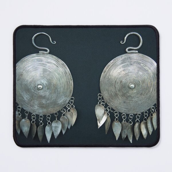 Item preview, Mongolian earrings designed and sold by TessAndre.