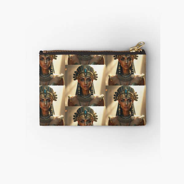 Item preview, Queen of the Nile cool ancient Egyptian inspired portrait art designed and sold by Vintage Designs +.