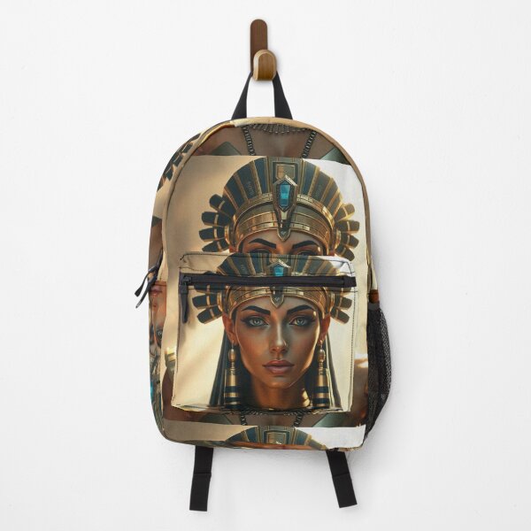 Item preview, Queen of the Nile cool ancient Egyptian inspired portrait art designed and sold by Vintage Designs +.