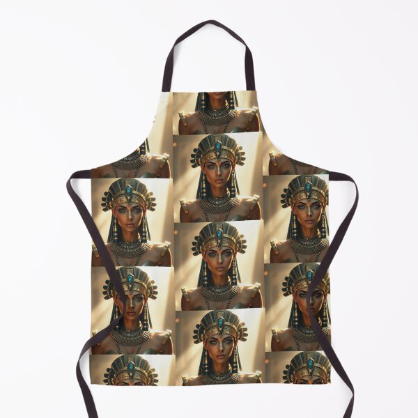 Item preview, Queen of the Nile cool ancient Egyptian inspired portrait art designed and sold by Vintage Designs +.