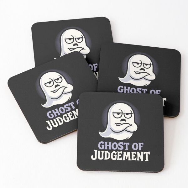 Item preview, Ghost of Judgement - Sassy Halloween Spooky Cute Disapproval Tee designed and sold by GeniePixel.