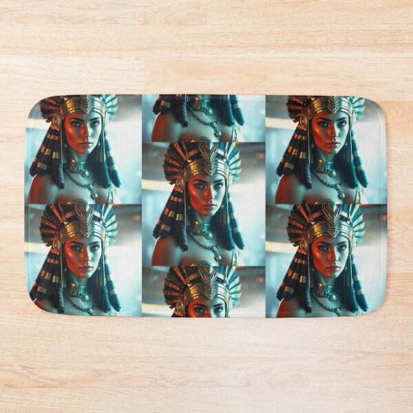 Item preview,  Queen of the Nile cool ancient Egyptian inspired portrait art designed and sold by Vintage Designs +.