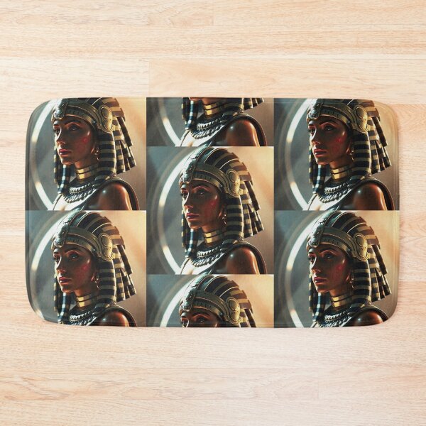Item preview,  Queen of the Nile cool ancient Egyptian inspired portrait art designed and sold by Vintage Designs +.