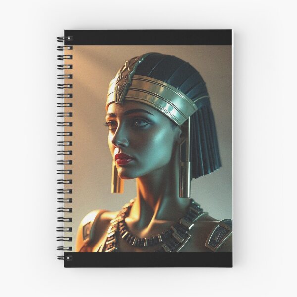 Item preview,  Queen of the Nile cool ancient Egyptian inspired portrait art designed and sold by Vintage Designs +.