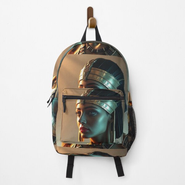Item preview, Queen of the Nile cool ancient Egyptian inspired portrait art designed and sold by Vintage Designs +.