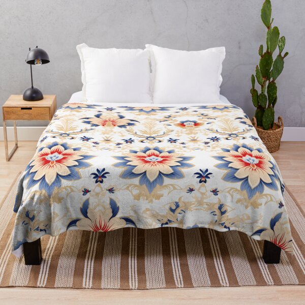 Item preview, Thai Pattern Floral Traditional Art designed and sold by Happyfreedom.