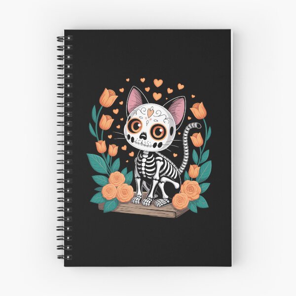 Item preview, Sugar Skull Cat Halloween designed and sold by ValerieRodrigue.