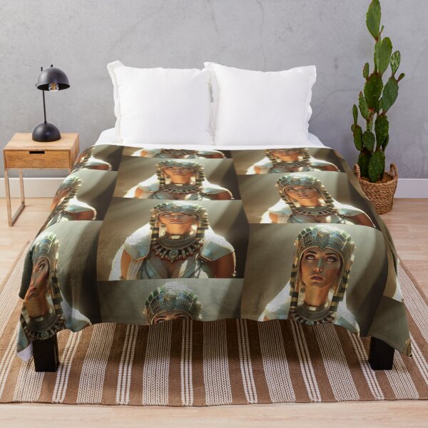Item preview,  Queen of the Nile cool ancient Egyptian inspired portrait art designed and sold by Vintage Designs +.