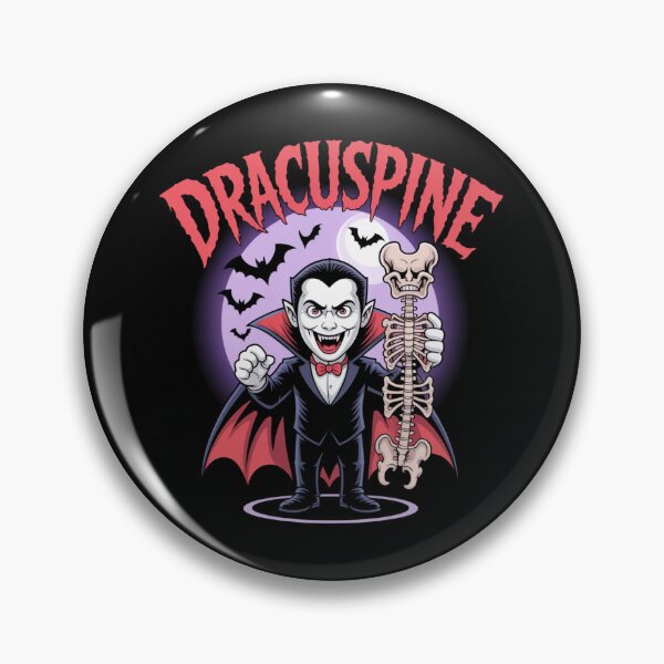 Item preview, DracuSpine Funny Osteopathy Halloween designed and sold by osteopath shop.