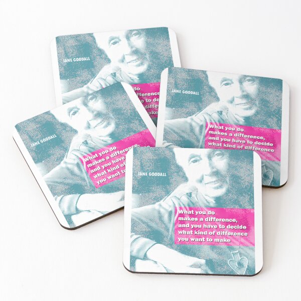 Item preview, Jane Goodall Quotes designed and sold by KristaGreenfe.