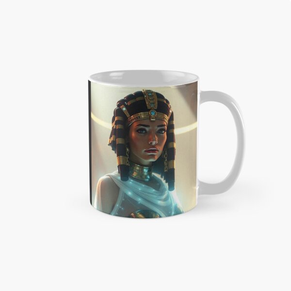 Item preview,   Queen of the Nile cool ancient Egyptian inspired portrait art designed and sold by Vintage Designs +.