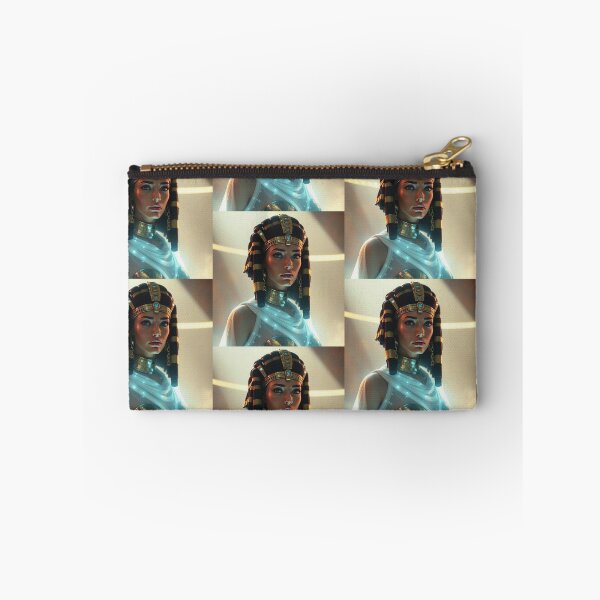 Item preview,   Queen of the Nile cool ancient Egyptian inspired portrait art designed and sold by Vintage Designs +.